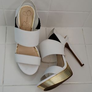 Jessica Simpson Platform Heel Feehamm Size 7